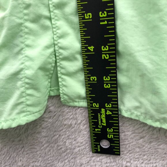 Columbia Mens PFG Fishing Shirt Size XXL Outdoors Activewear Green Short Sleeve - Picture 4 of 16